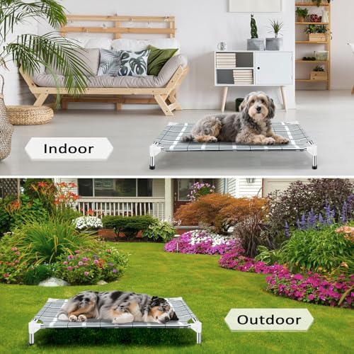 Elevated Dog Bed, Raised Cooling Lifted Dog Cot - Image 6