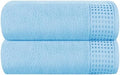 GLAMBURG Cotton 2 Pack Oversized Bath Sheet 35 x 70, Large Bath Sheet, Ultra by GLAMBURG