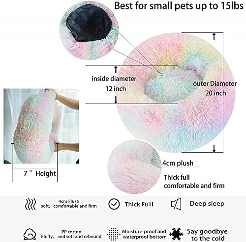 Cat Bed for Indoor Cats and Small Medium Dogs - Image 2