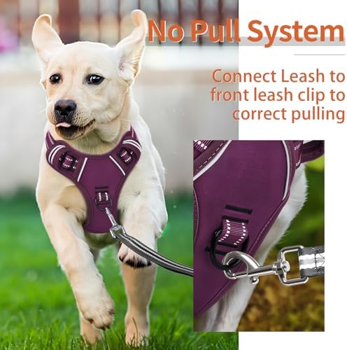 HEELE Dog Harness for Medium Dogs No Pull Dog Vest Harness - Image 4
