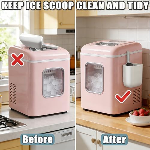Ice Scoop Holder for Ice Machine Small Self-Adhesive Ice Scoop Holder for Ice - Image 6