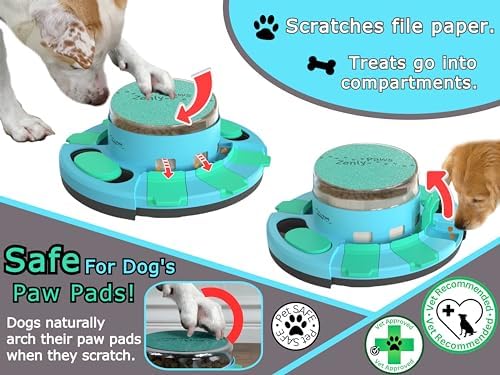 Zenly Paws Nail File Toy, Dog Scratch Pad - Image 3
