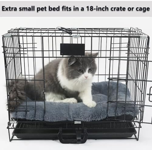Dog Crate Bed 18 x 12 Washable Dog Beds - Image 2