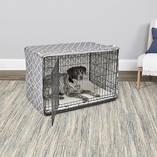 MidWest Homes for Pets Intermediate Dog Crate Cover Featuring Teflon Fabric - Image 3