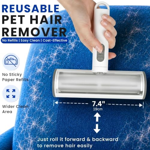 4-Piece Pet Hair Remover Tool - Image 2