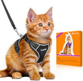 Cat Harness and Leash Set, Escape Proof Kitten Harness by DOMoreWithYourPet