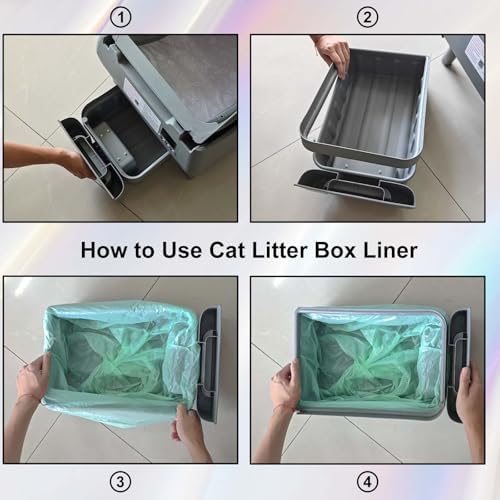 Dedicated to Cegimus Automatic cat litter box Drawer Liners, Large garbage bag - Image 2