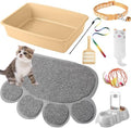 Tioncy 7 Pcs Kitten Litter Box Starter Kit by Tioncy