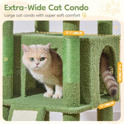 Taoqimiao Sturdy Cat Tree, Cat Tower - Image 4