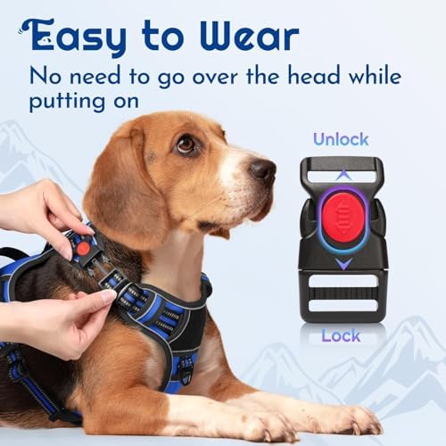 Eagloo Dog Harness No Pull for Medium Dogs, Easy On & Off - Image 2