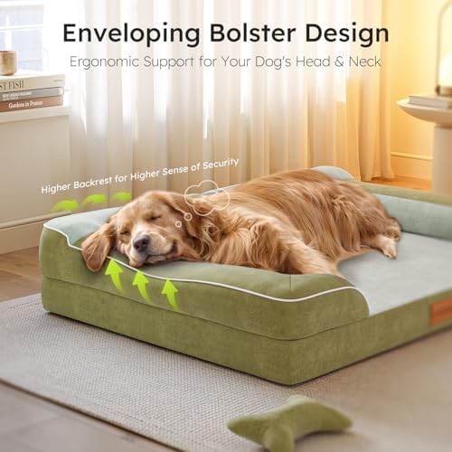 CWAWZ XXL Dog Bed for Extra Large Dogs, Giant Orthopedic Dog Bed - Image 4