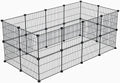 LURIVA Small Animal Playpen, Guinea Pig Cages, Pet Playpen, Rabbit Cage by LURIVA