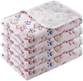 Tatuo 4 Pack Fleece Dog Blanket by Tatuo