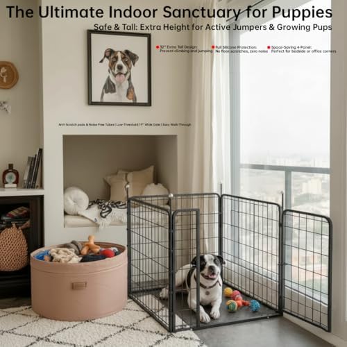 Portable Dog Crates & Playpen, Indoor/Outdoor, Easy-Carry Straps, One Door - Image 2