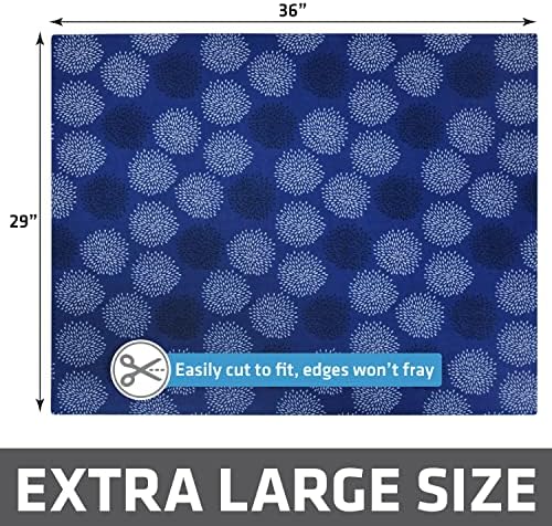 Drymate Cat Litter Box Mat, Litter Trapping Mat, Dark Blue, 29x36 XL - Image 6