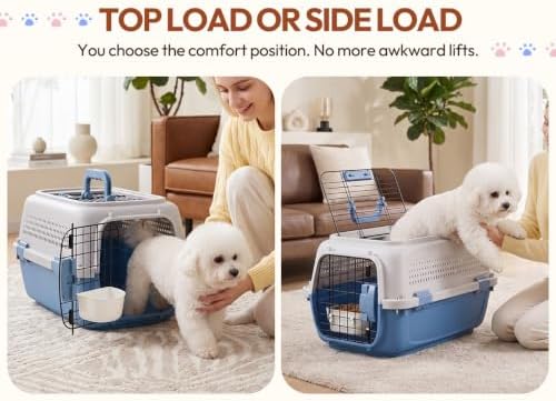Airline Approved Cat Carrier, Dual-Entry Pet Carrier - Image 3