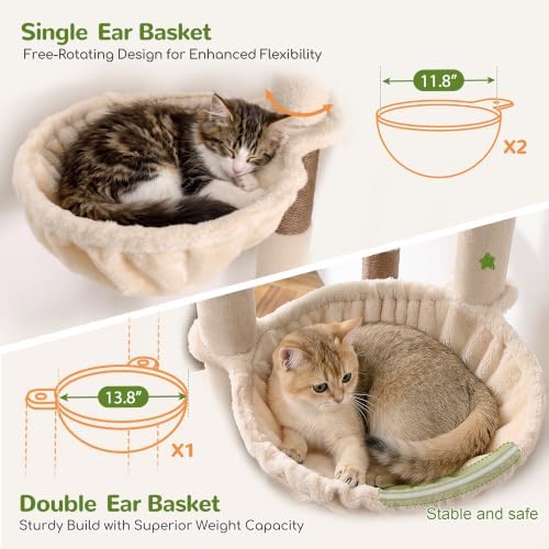 Globlazer 83in Extra Large Maine Coon Cat Tree - Image 5