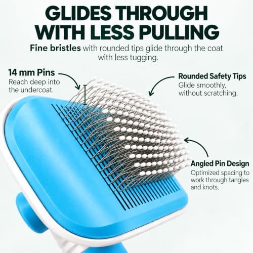 Premium Deshedding Slicker Brush - Image 4