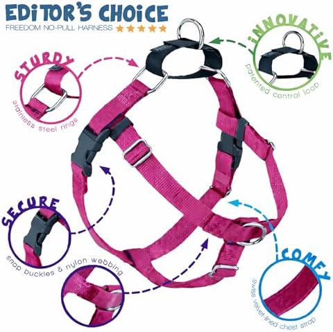 2 Hounds Design Freedom No Pull Dog Harness, 5/8 inch SM - Image 4