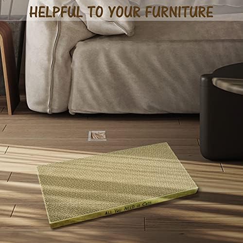 AccEncyc Cardboard Cat Scratcher Pads Cat Scratching Board - Image 4