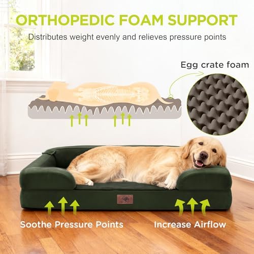 Waterproof Orthopedic Dog Bed for Extra Large Sized Dogs - Image 2