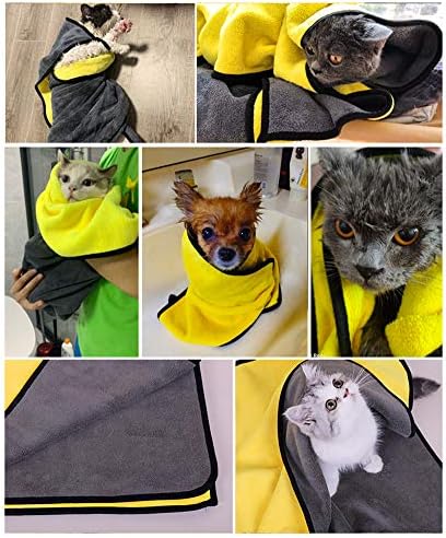 Dog Bath Towel - Super Absorbent Microfiber Dog Towel - Image 2
