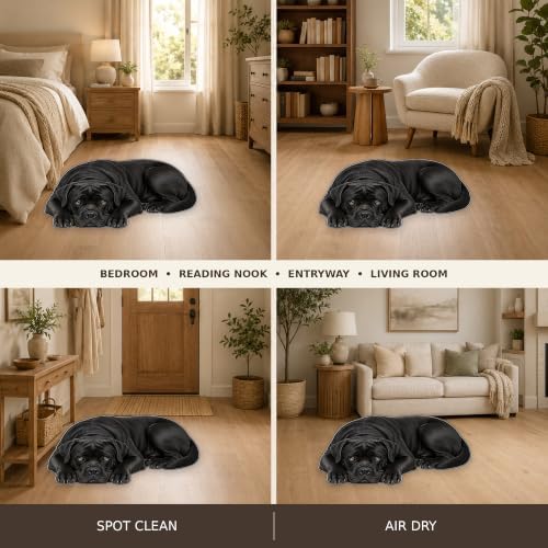 3D Realistic Dog Shaped Bath Mat & Floor Rug - Image 6