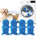 Pet Hair Remover for Laundry, Reusable 8 Pack Dog & Cat Hair Remover by Unknown