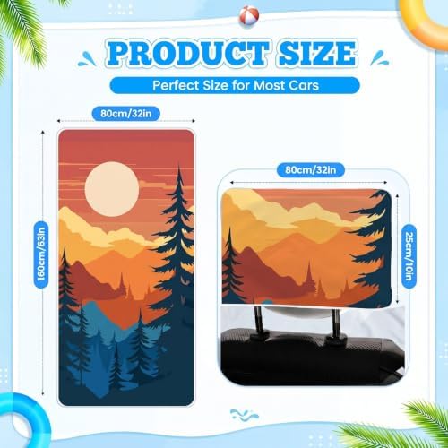 2 Pack Car Seat Towel Cover - Image 2