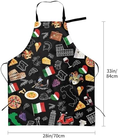 Art Apron with Pocket for Women Men - Image 4