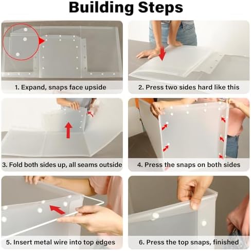 Litter Box Shield, XL Litter Box Splash Guard Without Leakage - Image 6