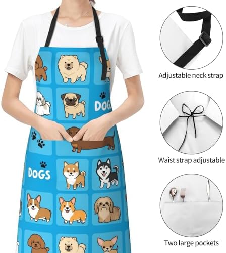Waterproof Apron For Adults Chef Bib - Image 4