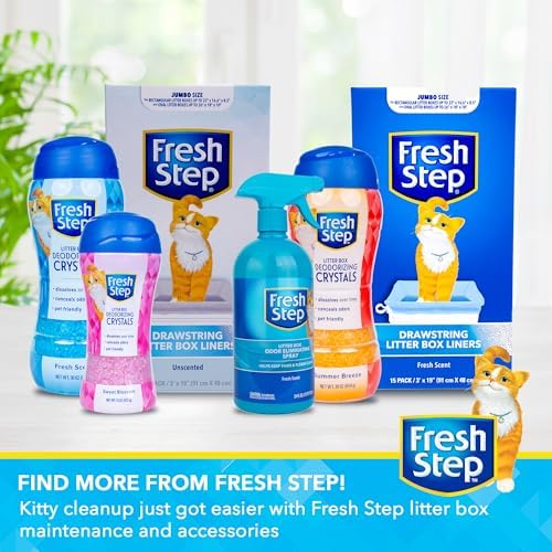 Fresh Step Drawstring Cat Litter Liners, 3 ft x 19 in - Image 6