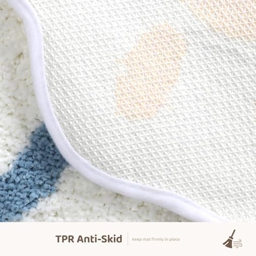 Molesun Cloud Bath Mat 20x31, Soft Absorbent Microfiber Bath Rugs - Image 6