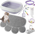 Tioncy 7 Pcs Kitten Litter Box Starter Kit by Tioncy