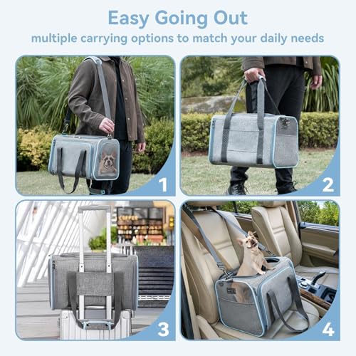 Petsfit Large Expandable Cat Carrier - Image 3