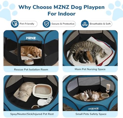 Dog Cat Small Animal Puppy Playpen Crate - Image 3