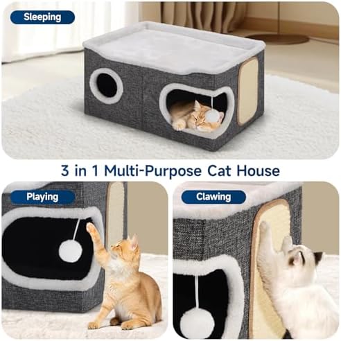 Shikha Extra Large Cat House Bed - Image 5