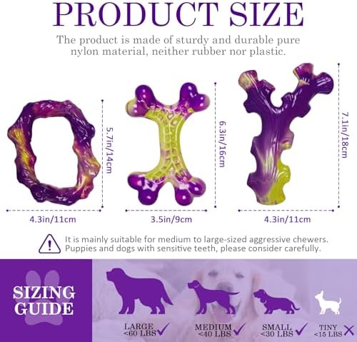 Frienhund 6-Pack Dog Toys for Aggressive Chewers: Dog Toy for Aggressive Chewer - Image 2