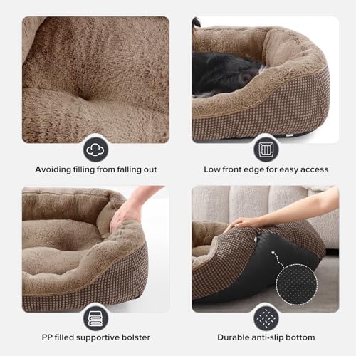 INVENHO XL Dog Beds Large Sized Dog, Washable Orthopedic Warming Soft Sleeping - Image 4