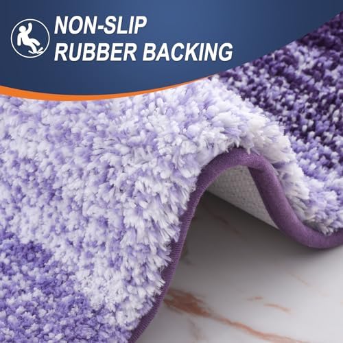 OLANLY Large Bathroom Rugs 50x30, Extra Soft Absorbent Microfiber Bath Rugs - Image 5