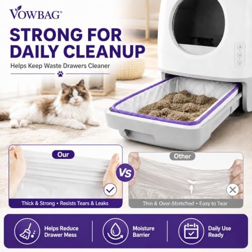140 Count Automatic Cat Litter Box Bags - Image 4
