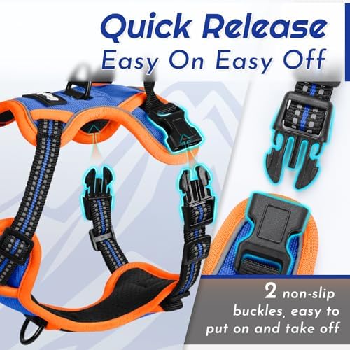Eagloo Dog Harness for Large Dogs, No Pull Pet Vest - Image 5
