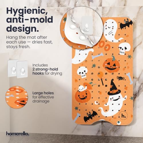 homerella Halloween Non-Slip & Anti-Mold Bathtub Mat - Image 4