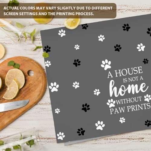 Grey Paw Farmhouse Kitchen Towels Decor Gifts - Image 6