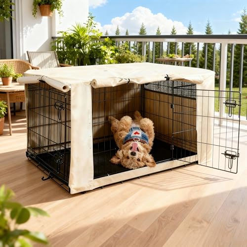 HiCaptain 30-Inch Dog Crate Cover by HiCaptain