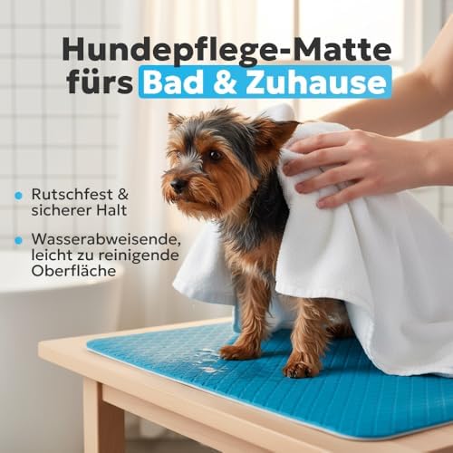 Seagull Multipurpose Foam Rubber Pet Grooming Table Mat 16 x 24 Inch Dog - Image 3