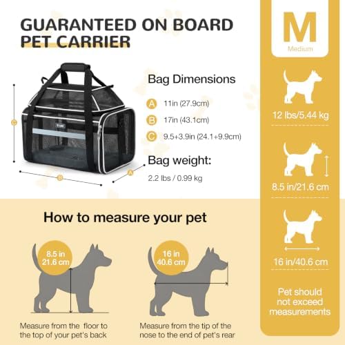 Lekereise Top-Expandable Pet Carrier Full Mesh 17x11x9.5 Inch Airline Approved - Image 3