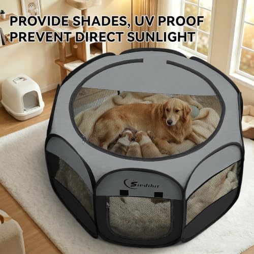 Siedihit Playpen for Extra Large Dog Cat, Dogs Tent Crate Cage - Image 5