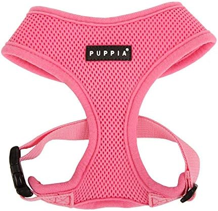 Puppia Soft Dog Harness No Choke Over-The-Head Triple Layered Breathable Mesh by PUPPIA